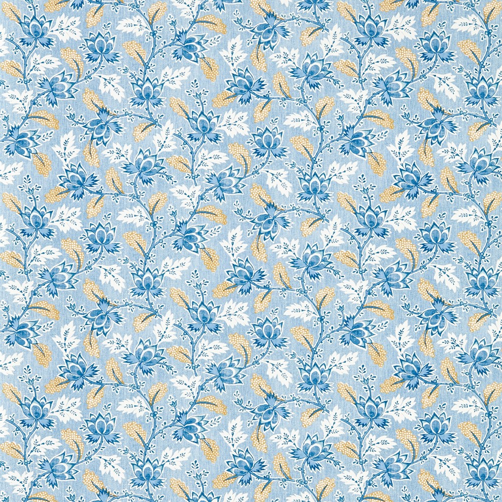 Dallimore Floral Wallpaper 217232 by Sanderson in Indigo Multi